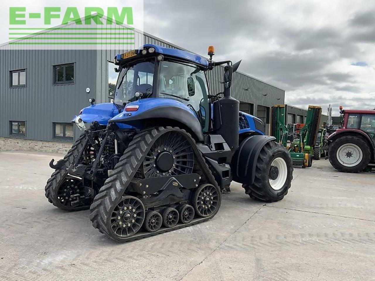 Traktor van het type New Holland t8.435 half track tractor (st20623), Gebrauchtmaschine in SHAFTESBURY (Foto 9)