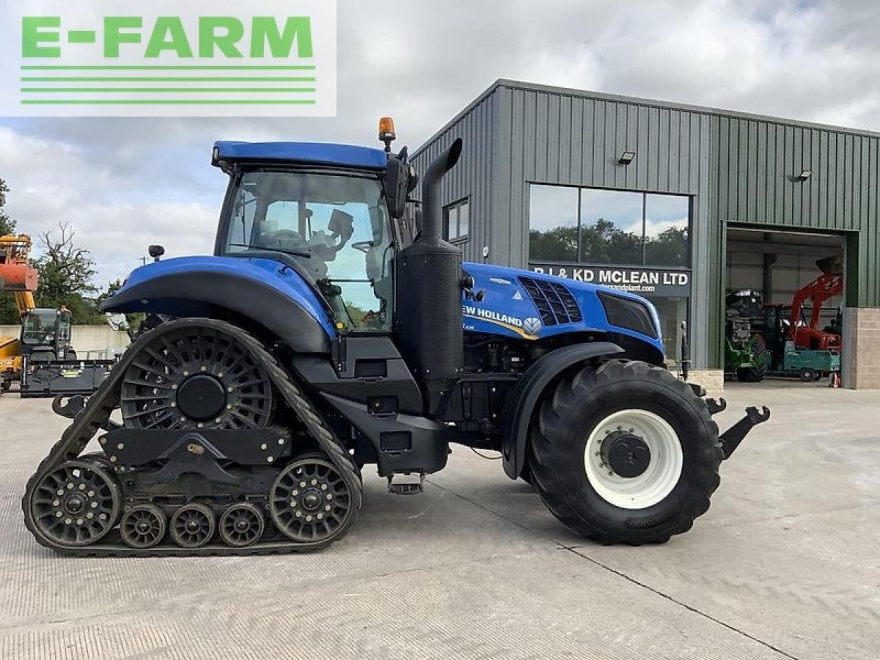 Traktor of the type New Holland t8.435 half track tractor (st20623), Gebrauchtmaschine in SHAFTESBURY (Picture 10)