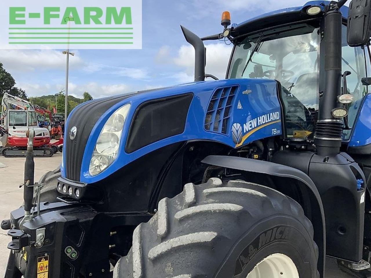 Traktor typu New Holland t8.435 half track tractor (st20623), Gebrauchtmaschine v SHAFTESBURY (Obrázek 16)