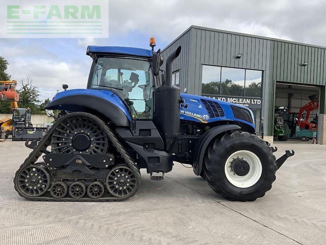 Traktor of the type New Holland t8.435 half track tractor (st20623), Gebrauchtmaschine in SHAFTESBURY (Picture 1)