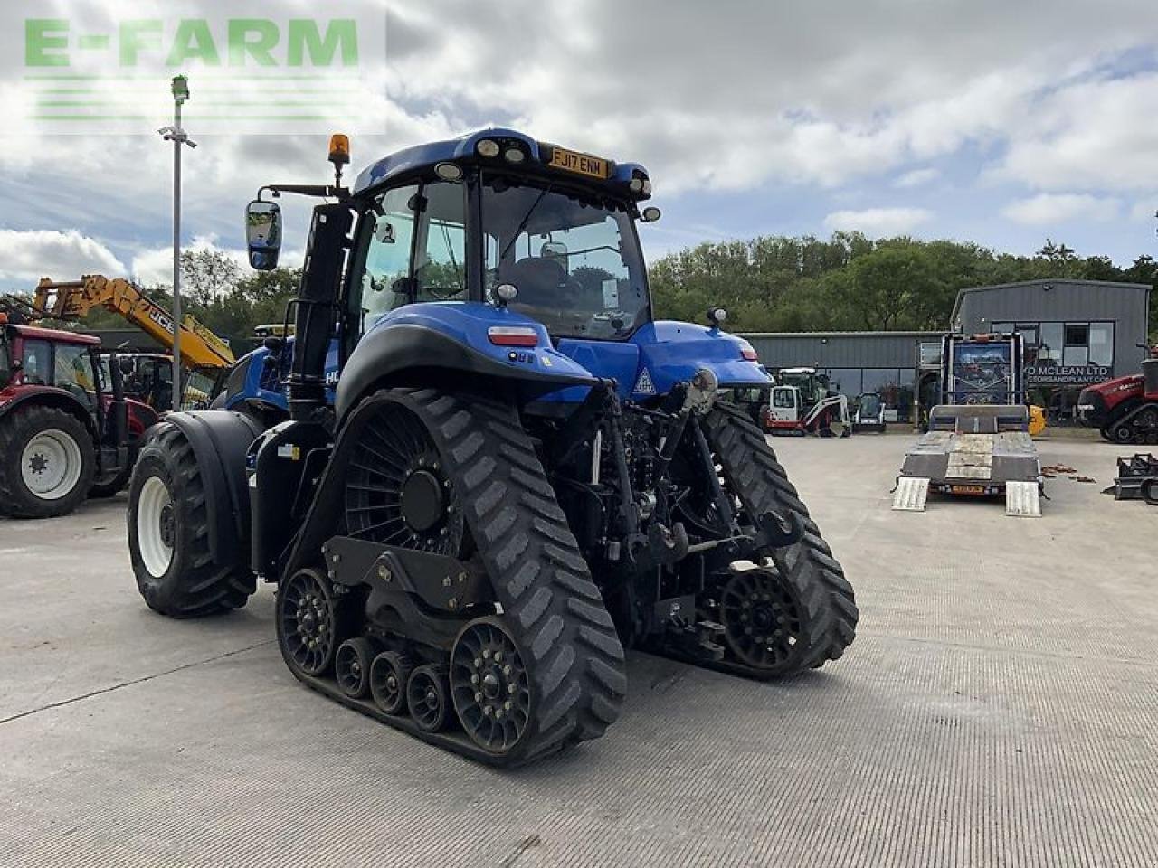 Traktor of the type New Holland t8.435 half track tractor (st20623), Gebrauchtmaschine in SHAFTESBURY (Picture 7)