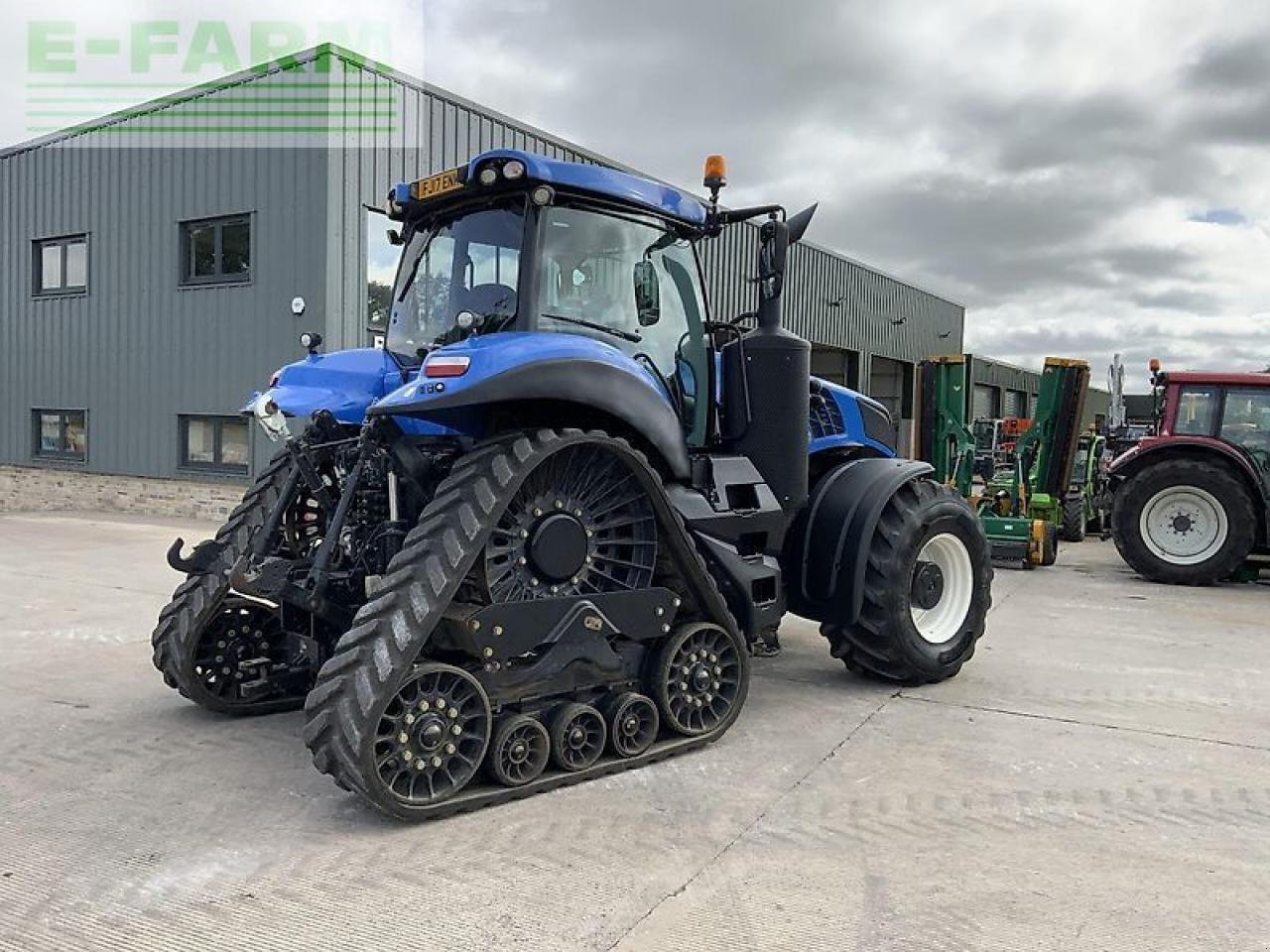 Traktor of the type New Holland t8.435 half track tractor (st20623), Gebrauchtmaschine in SHAFTESBURY (Picture 9)