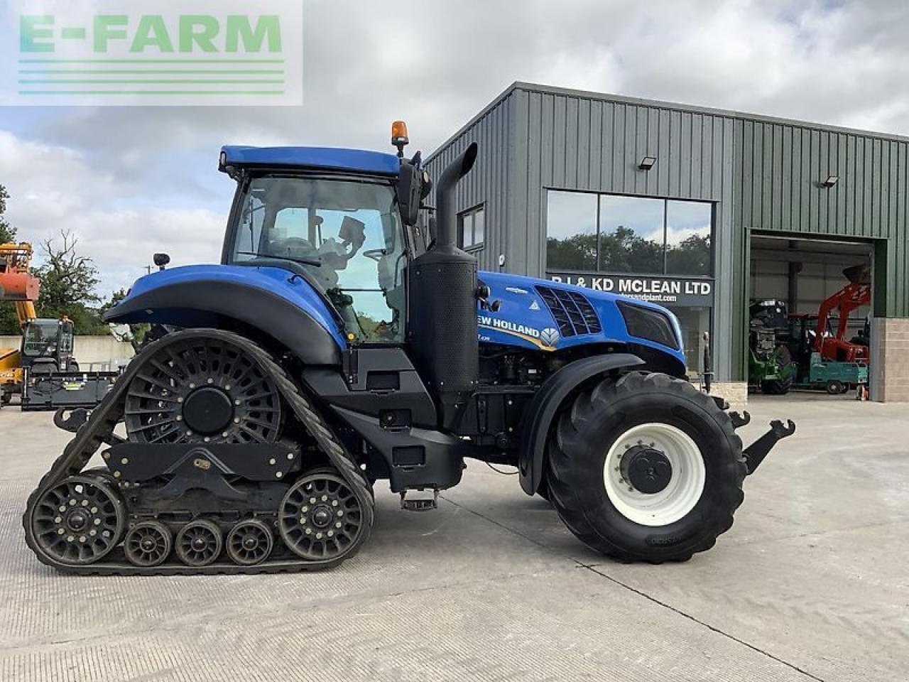 Traktor of the type New Holland t8.435 half track tractor (st20623), Gebrauchtmaschine in SHAFTESBURY (Picture 10)