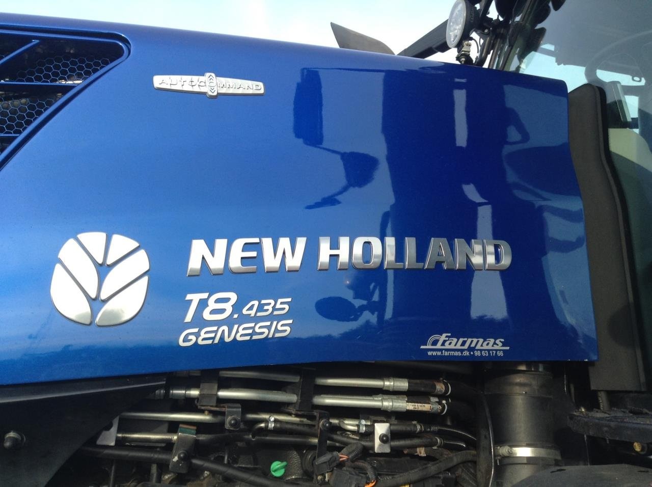 Traktor des Typs New Holland T8.435 PLMI AC Stage V, Gebrauchtmaschine in Farsø (Bild 8)