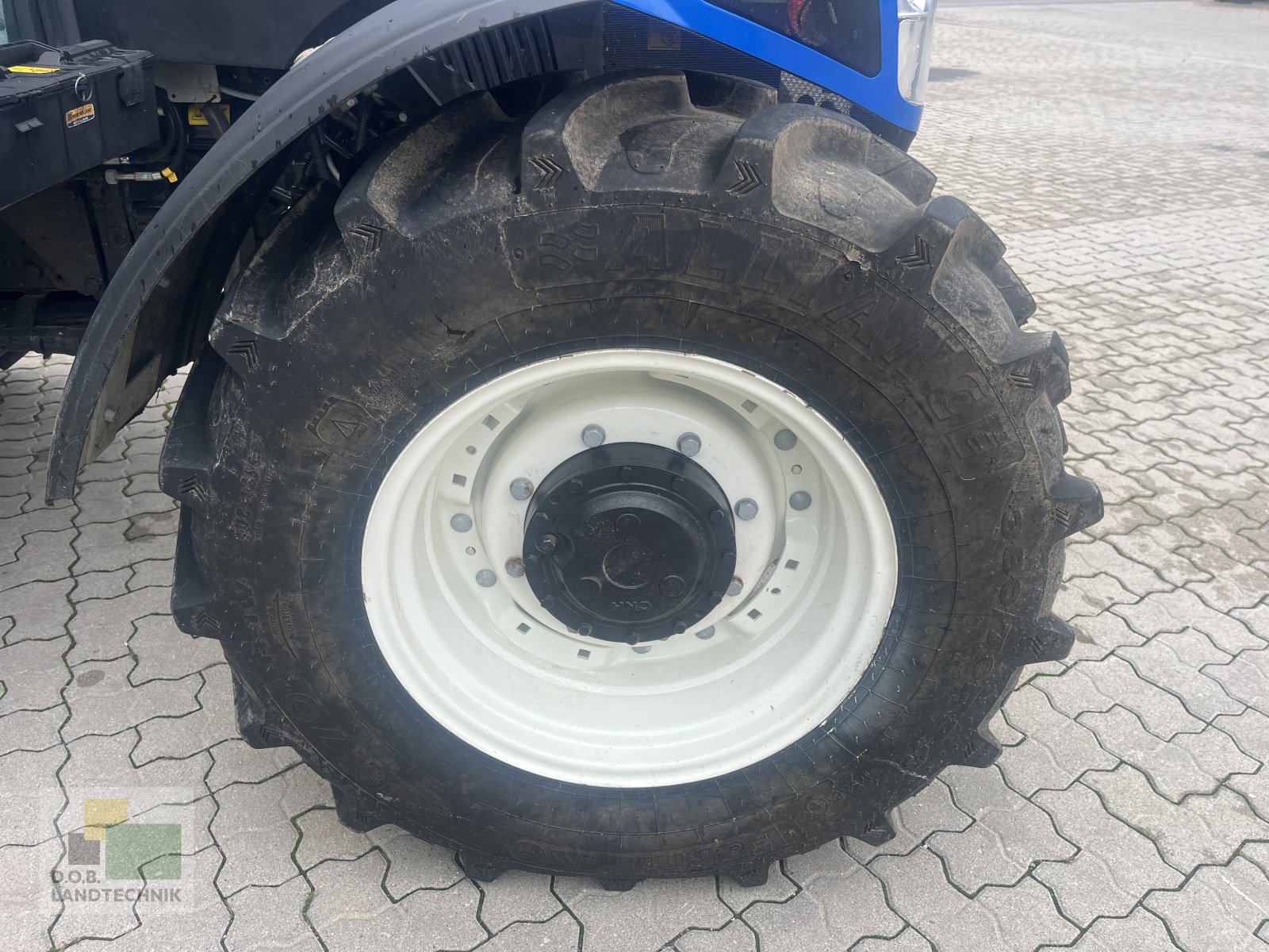 Traktor del tipo New Holland TD 5.85, Gebrauchtmaschine en Langweid am Lech (Imagen 9)