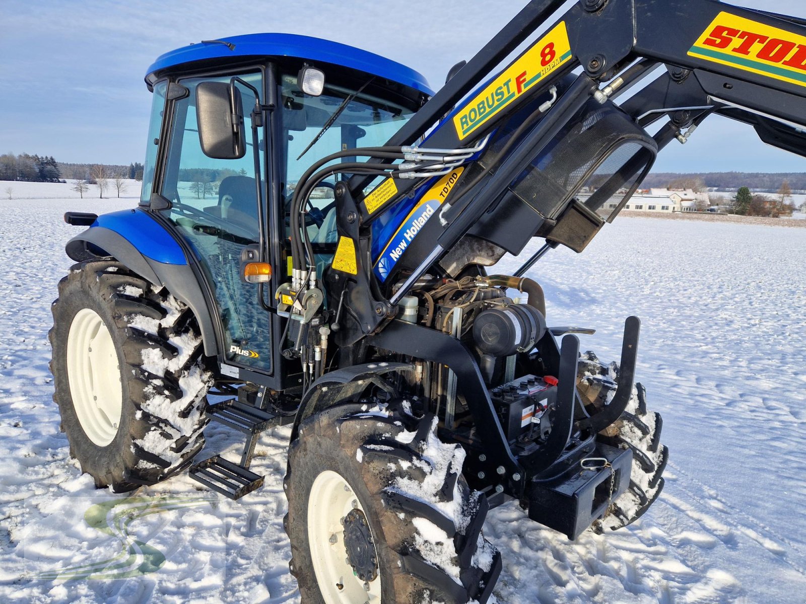 Traktor типа New Holland TD 70 D, Gebrauchtmaschine в Erisried (Фотография 8)