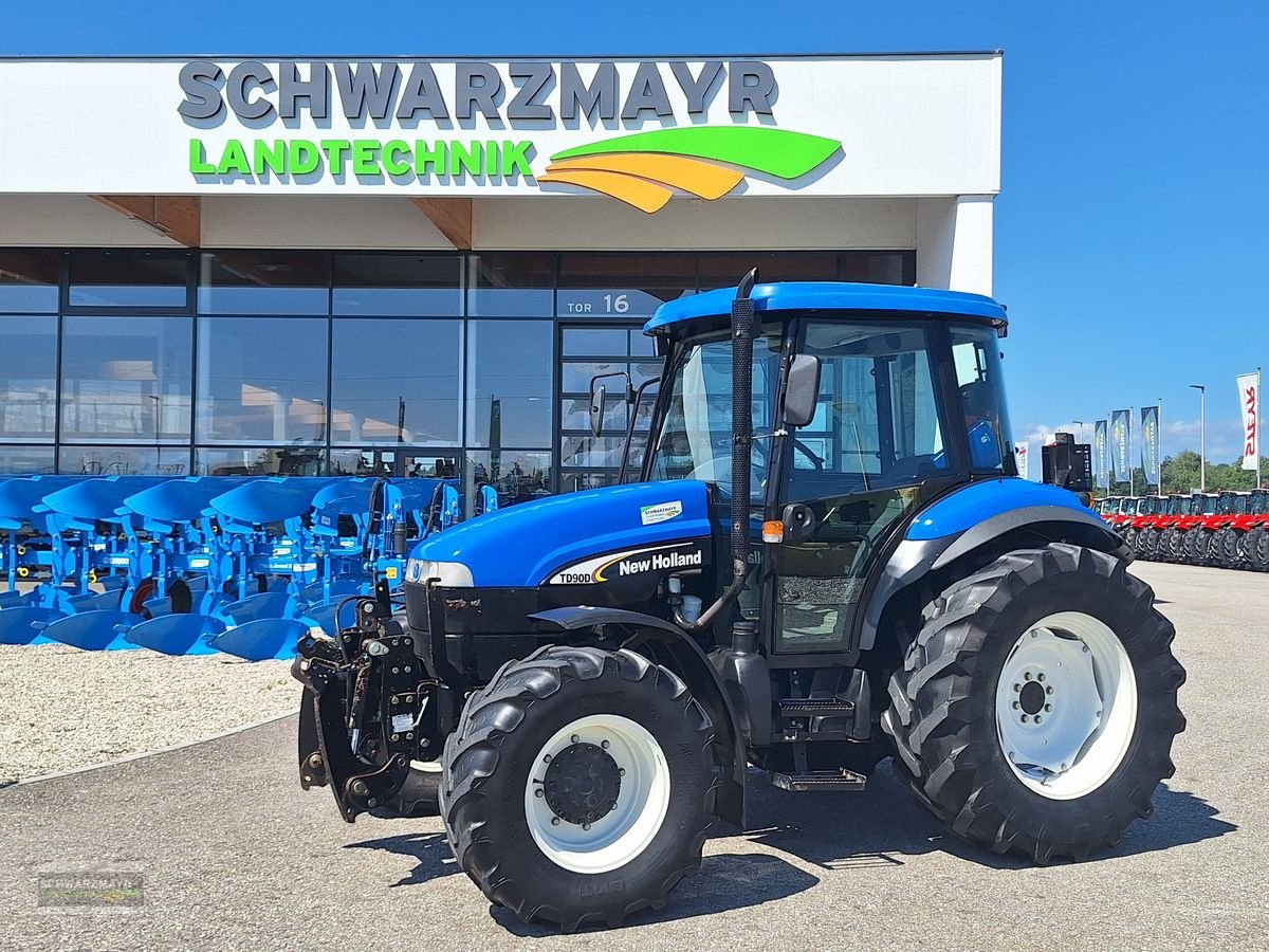 Traktor van het type New Holland TD 90 D, Gebrauchtmaschine in Gampern (Foto 1)