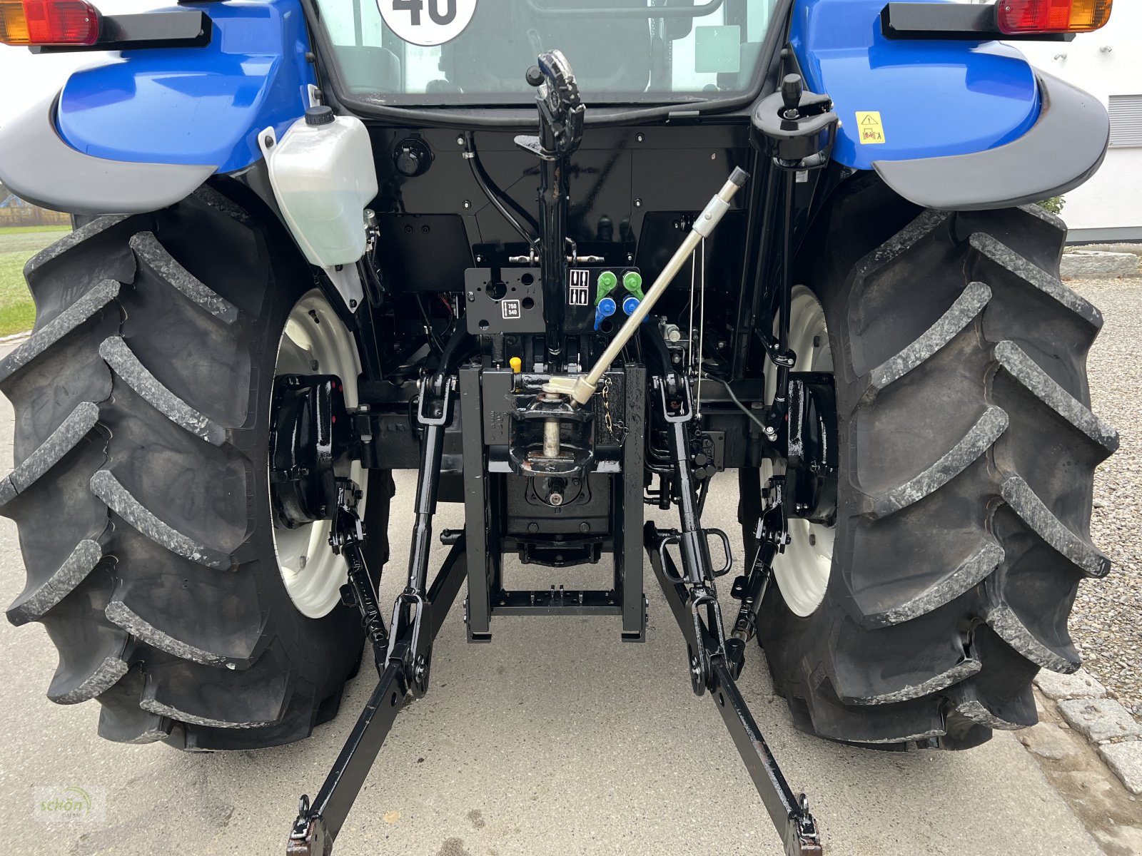 Traktor des Typs New Holland TD5010 - nur 800 Stunden !!! ähnlich Case JX 60 - TD 5010, Gebrauchtmaschine in Burgrieden (Bild 5)