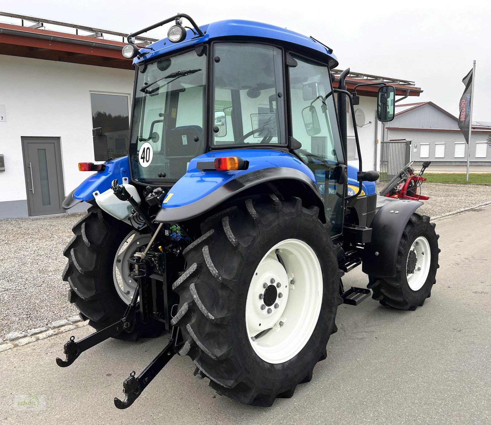 Traktor des Typs New Holland TD5010 - nur 800 Stunden !!! ähnlich Case JX 60 - TD 5010, Gebrauchtmaschine in Burgrieden (Bild 8)