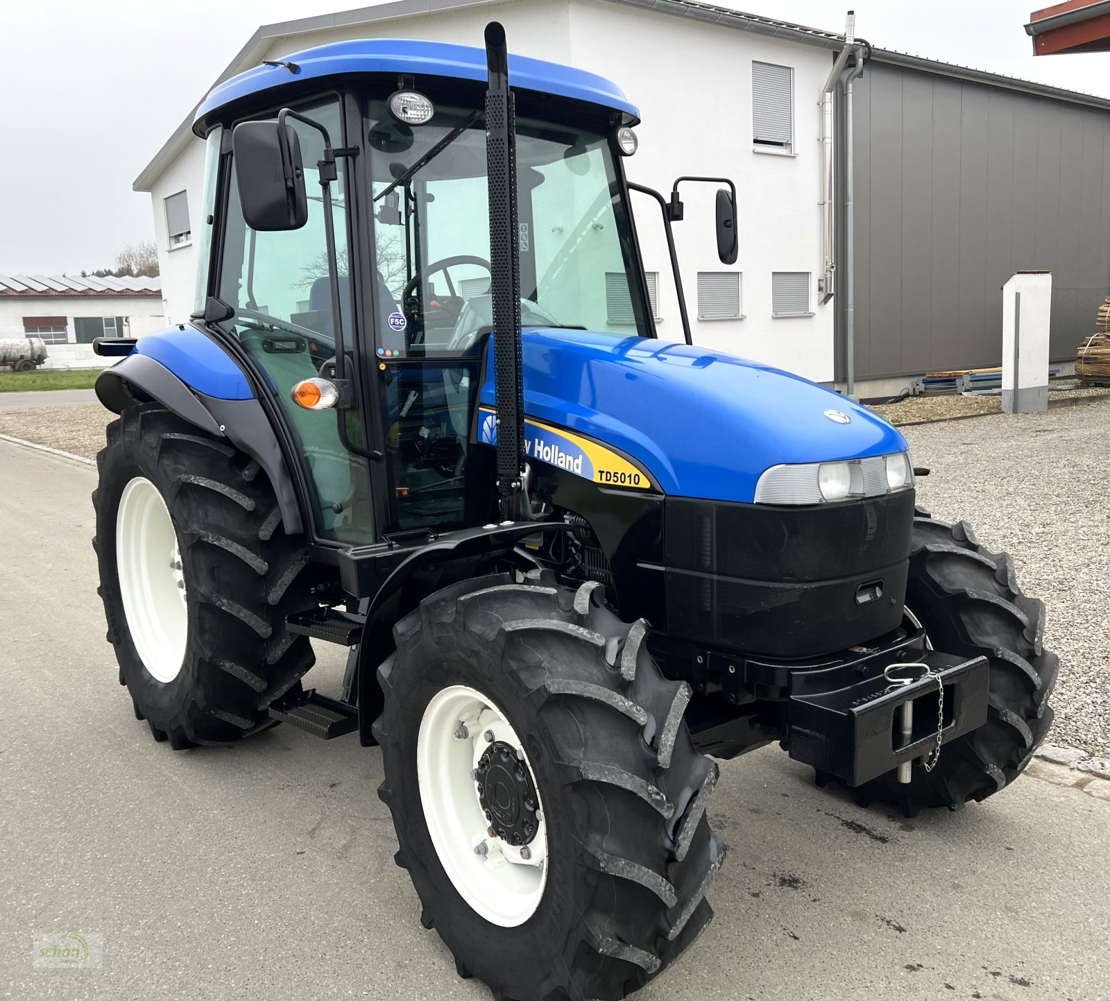 Traktor des Typs New Holland TD5010 - nur 800 Stunden !!! ähnlich Case JX 60 - TD 5010, Gebrauchtmaschine in Burgrieden (Bild 11)