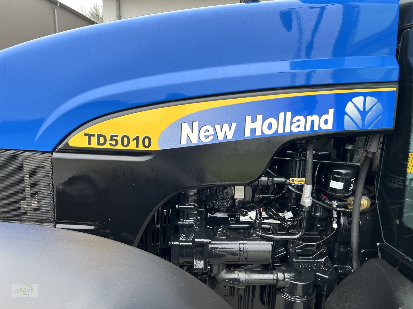 Traktor des Typs New Holland TD5010 - nur 800 Stunden !!! ähnlich Case JX 60 - TD 5010, Gebrauchtmaschine in Burgrieden (Bild 13)