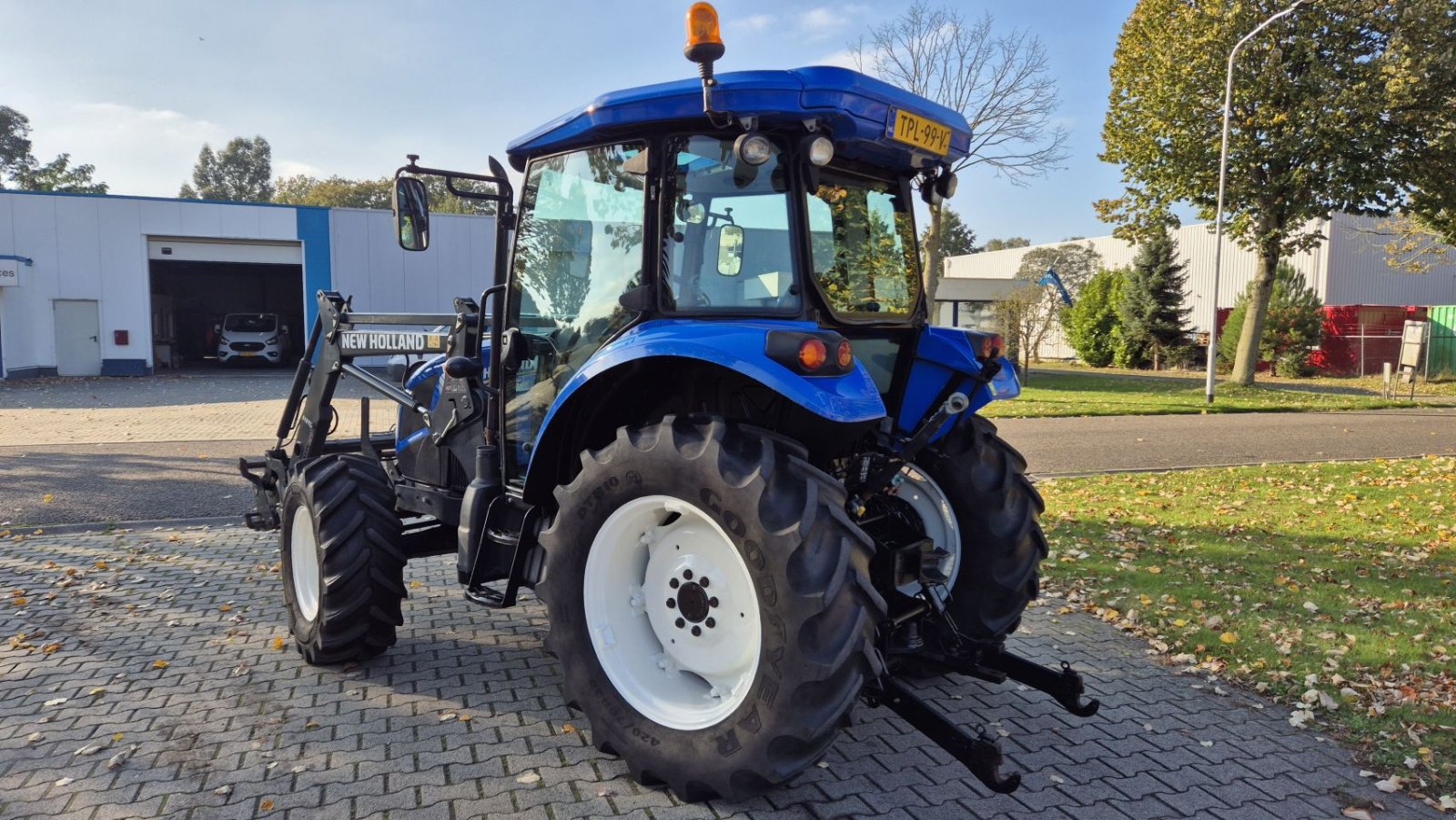 Traktor del tipo New Holland TD5.65 met Frontlader, Gebrauchtmaschine en Schoonebeek (Imagen 5)