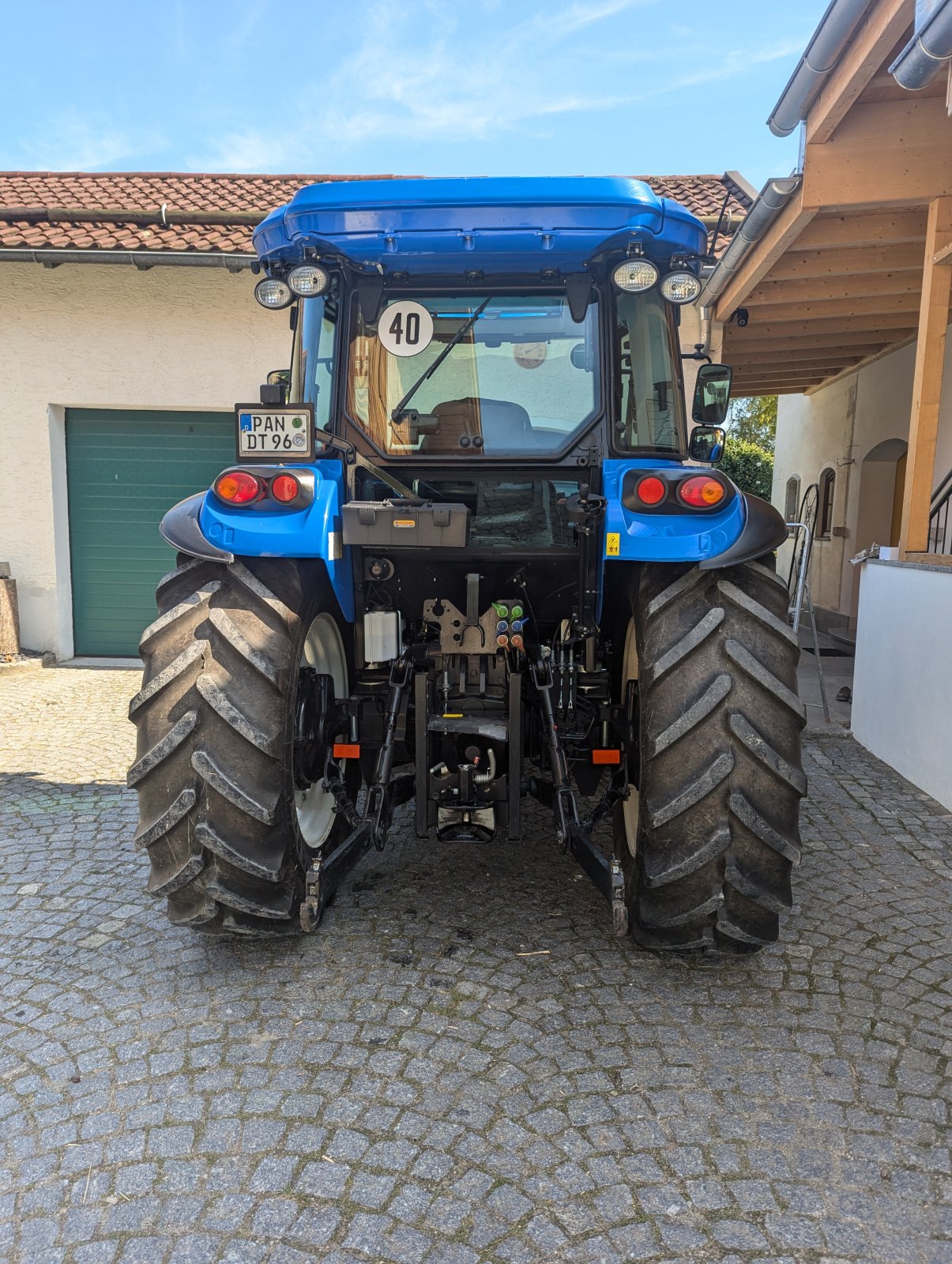 Traktor от тип New Holland TD5.85, Gebrauchtmaschine в Baumgarten (Снимка 3)