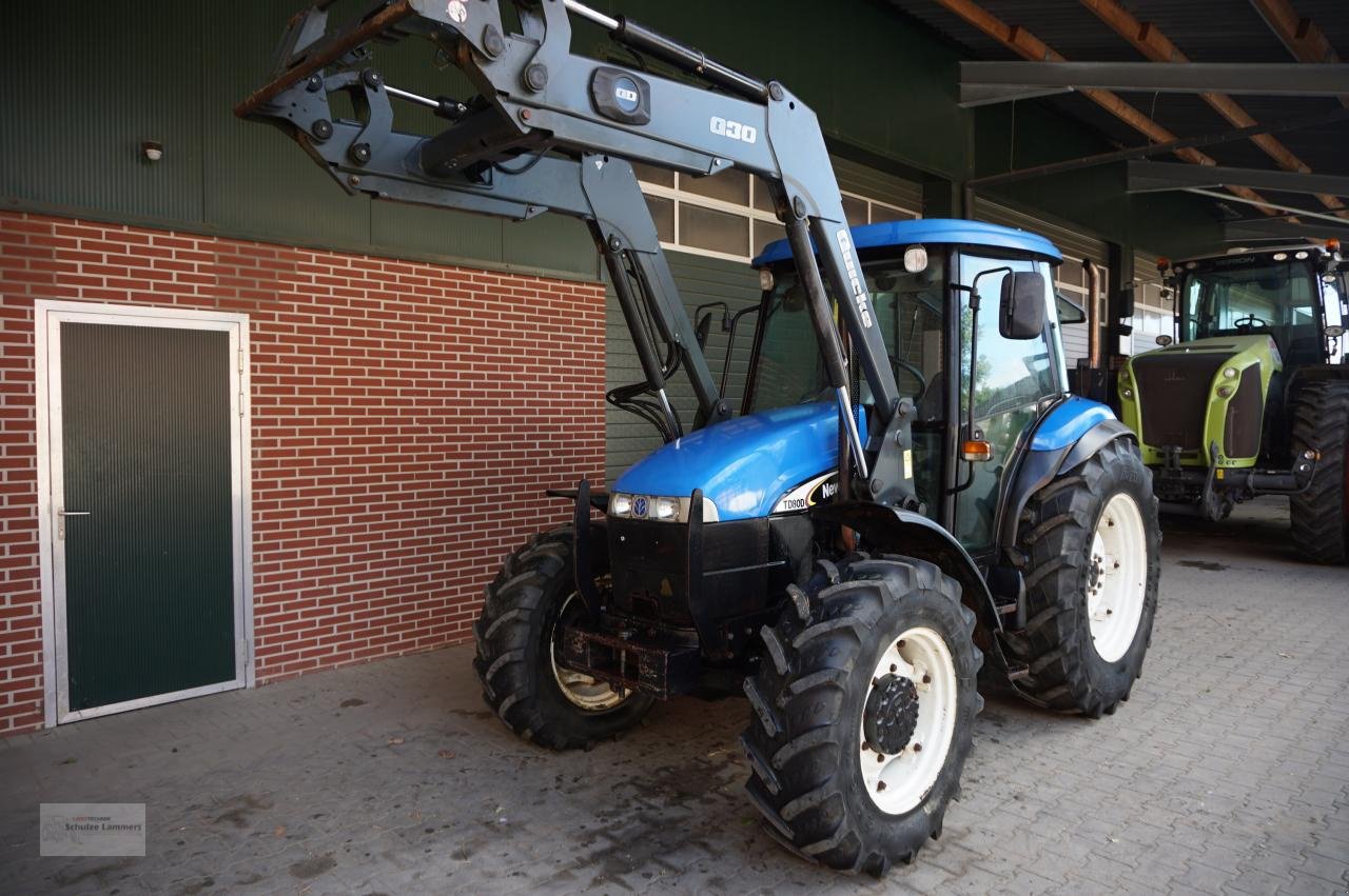 Traktor des Typs New Holland TD80d mit Quicke Frontlader, Gebrauchtmaschine in Borken (Bild 3)