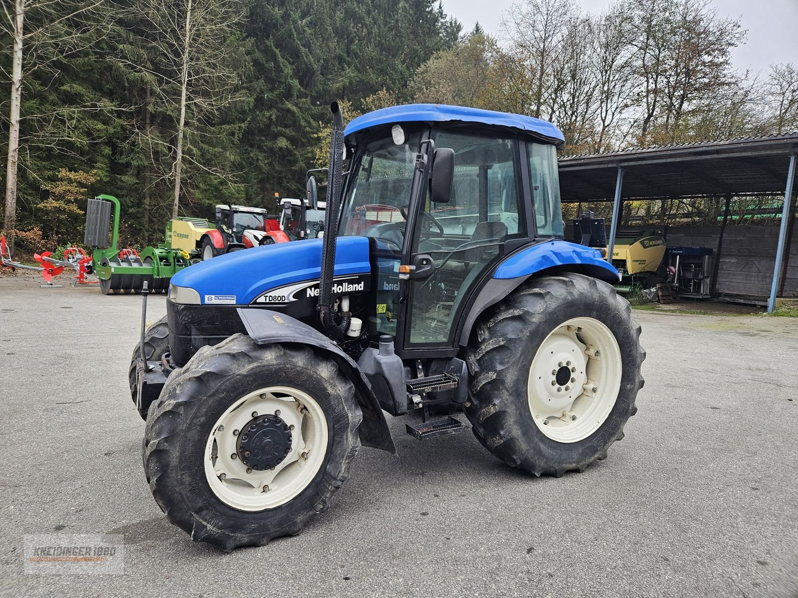 Traktor van het type New Holland TD80D, Gebrauchtmaschine in Altenfelden (Foto 7)