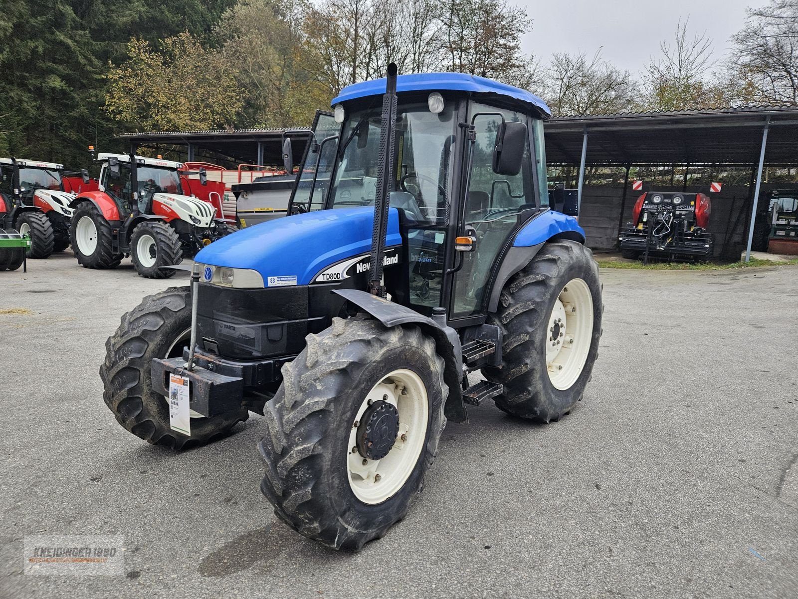 Traktor van het type New Holland TD80D, Gebrauchtmaschine in Altenfelden (Foto 6)