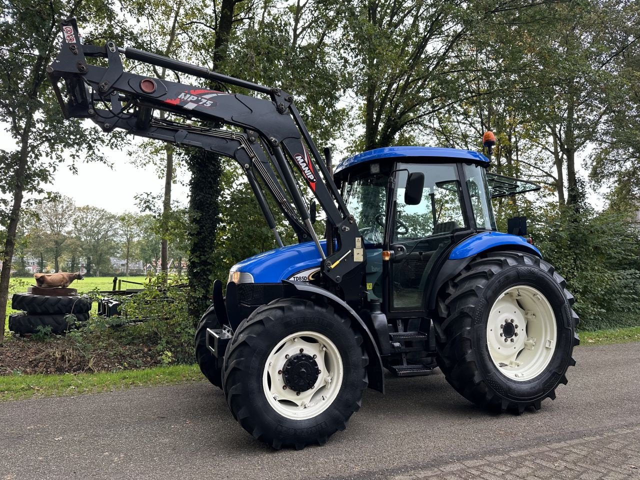 Traktor Türe ait New Holland TD85D, Gebrauchtmaschine içinde Rossum (resim 7)