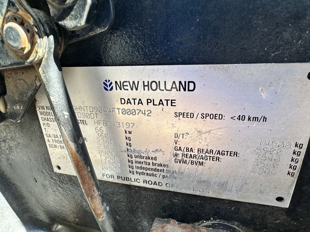 Traktor des Typs New Holland TD90, Gebrauchtmaschine in Callantsoog (Bild 10)