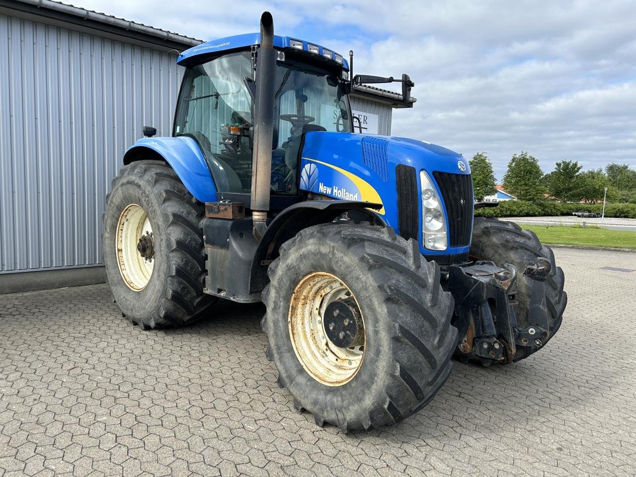 Traktor Türe ait New Holland TG285, Gebrauchtmaschine içinde Bramming (resim 8)