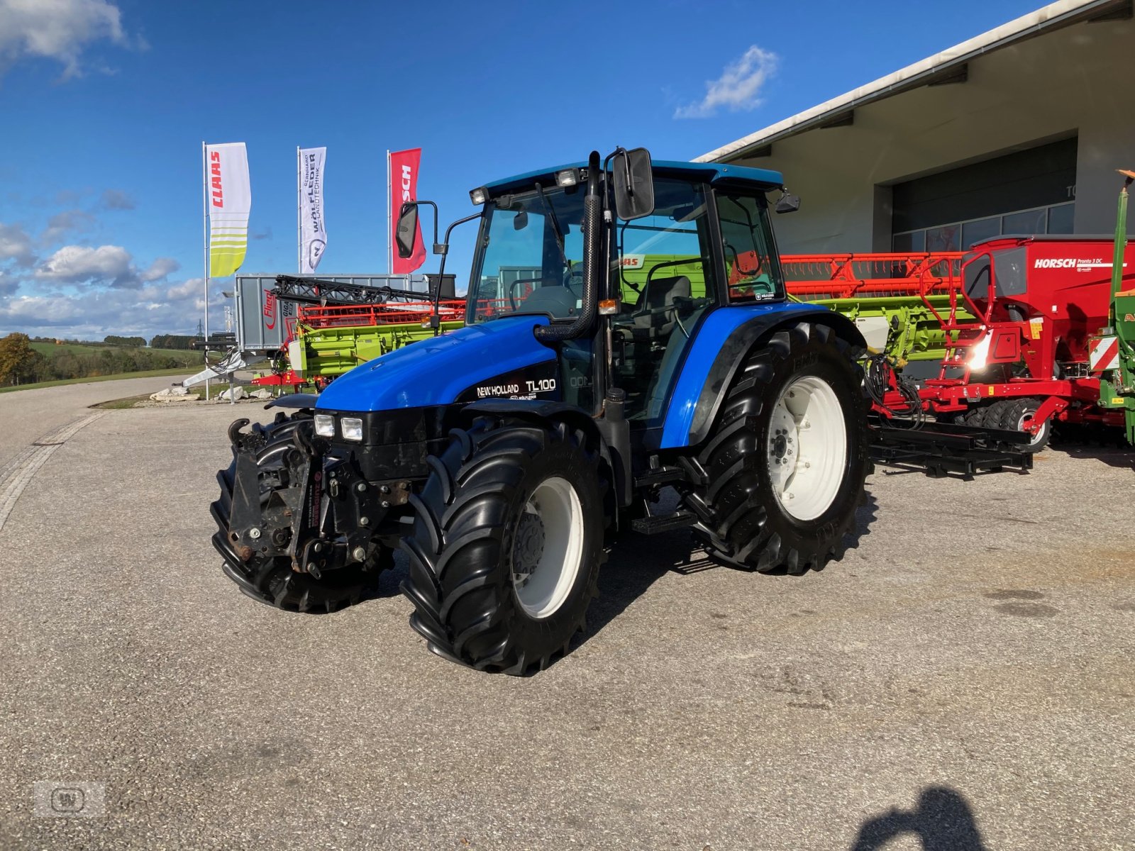 Traktor van het type New Holland TL 100, Gebrauchtmaschine in Zell an der Pram (Foto 2)