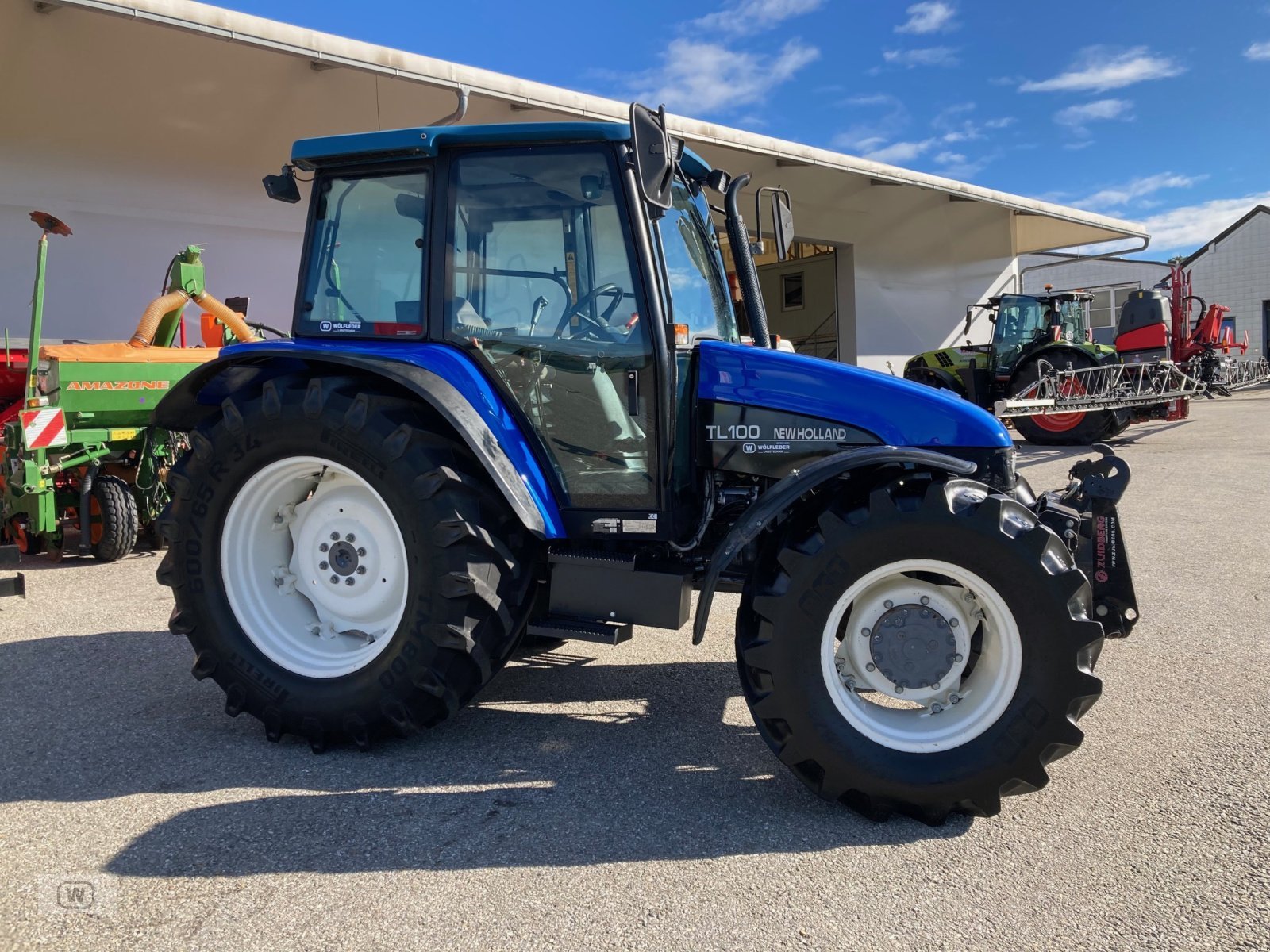 Traktor del tipo New Holland TL 100, Gebrauchtmaschine In Zell an der Pram (Immagine 1)