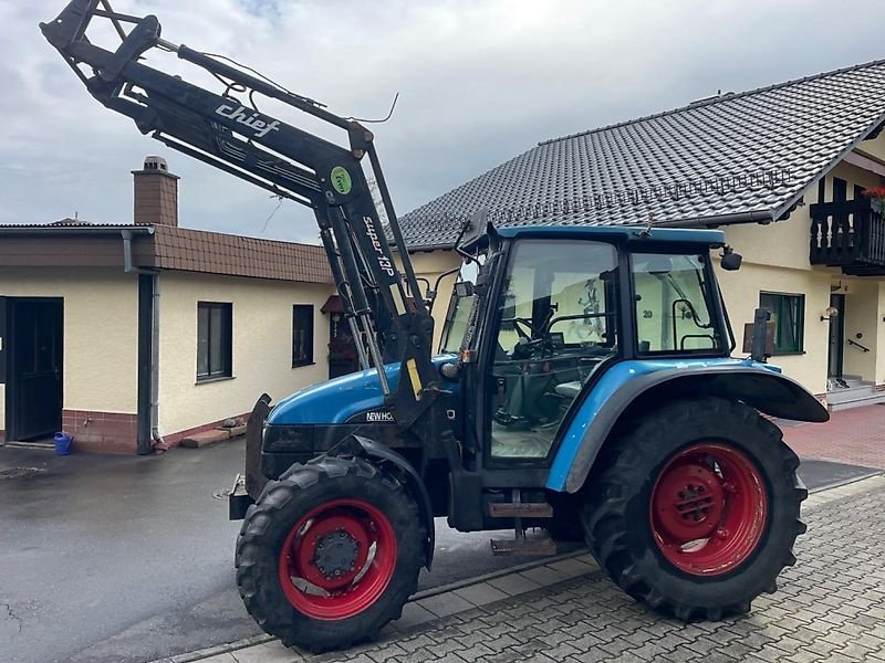 Traktor des Typs New Holland TL 70 Allradtraktor mit Frontlader wie TL 80 / 90, Gebrauchtmaschine in Niedernhausen OT Engenhahn (Bild 9)