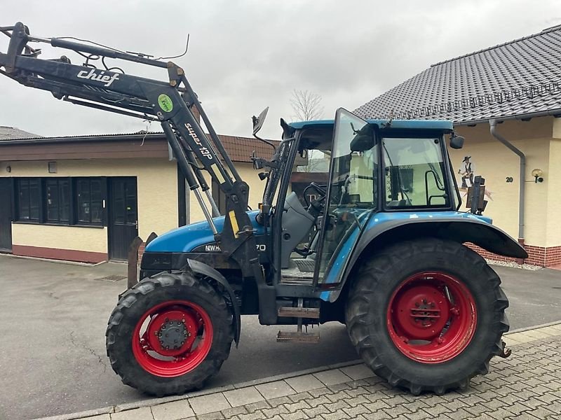 Traktor typu New Holland TL 70 Allradtraktor mit Frontlader wie TL 80 / 90, Gebrauchtmaschine v Niedernhausen OT Engenhahn (Obrázok 9)