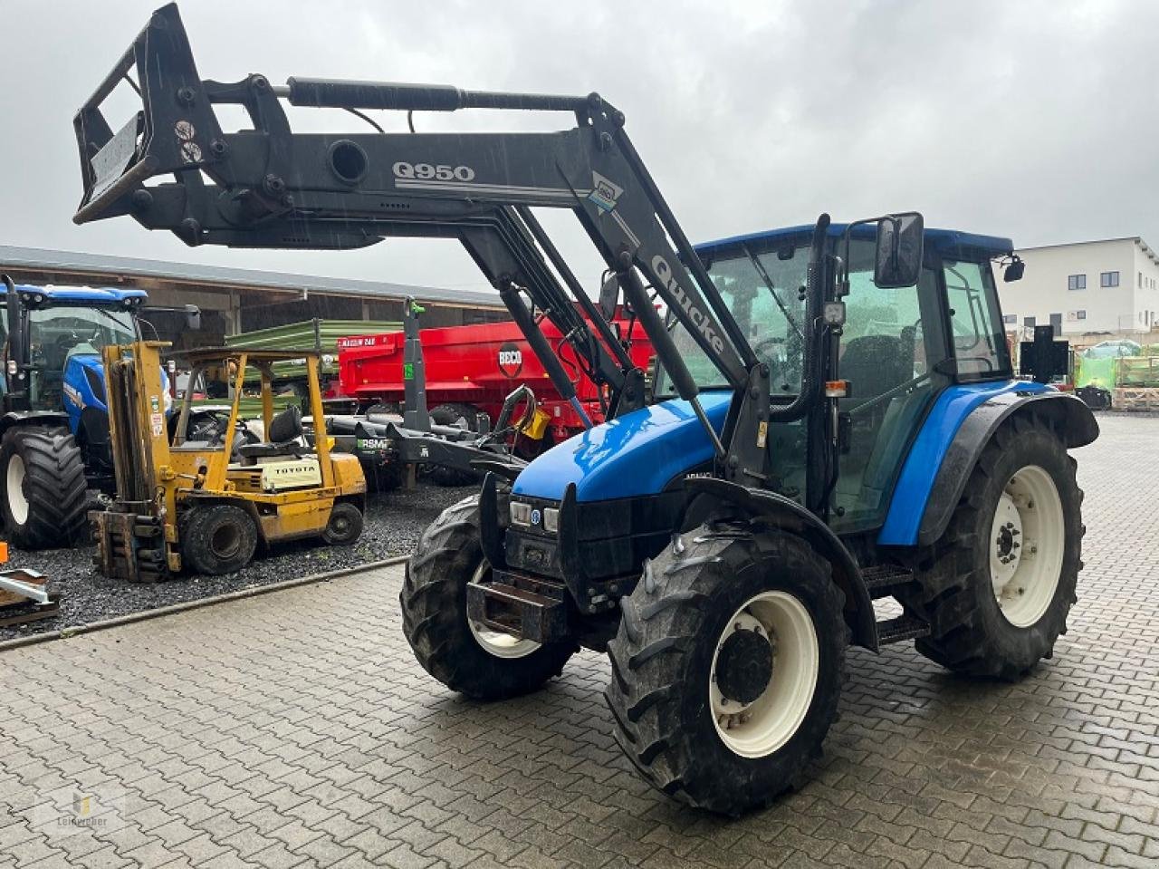 Traktor del tipo New Holland TL 80, Gebrauchtmaschine en Neuhof - Dorfborn (Imagen 2)