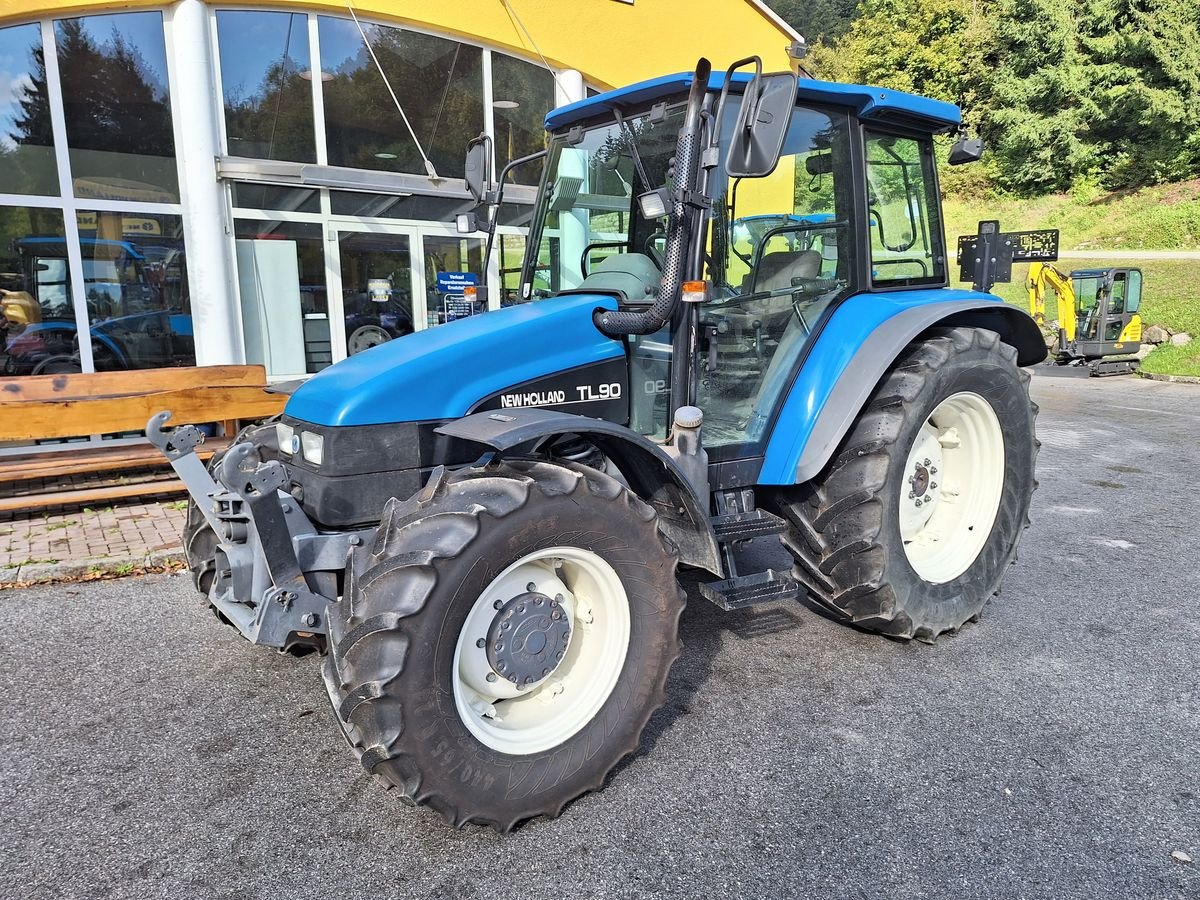 Traktor Türe ait New Holland TL 90, Gebrauchtmaschine içinde Burgkirchen (resim 1)