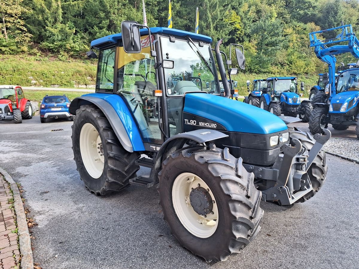 Traktor del tipo New Holland TL 90, Gebrauchtmaschine In Burgkirchen (Immagine 7)