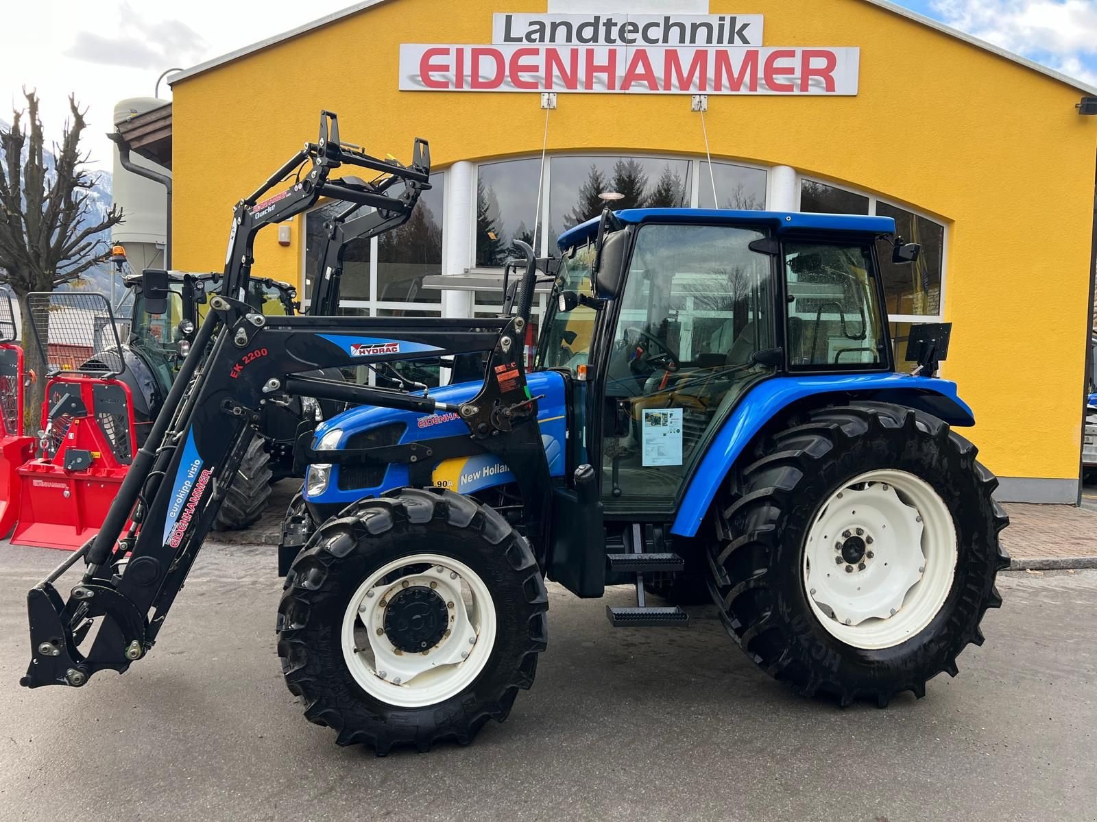 Traktor типа New Holland TL 90, Gebrauchtmaschine в Burgkirchen (Фотография 1)