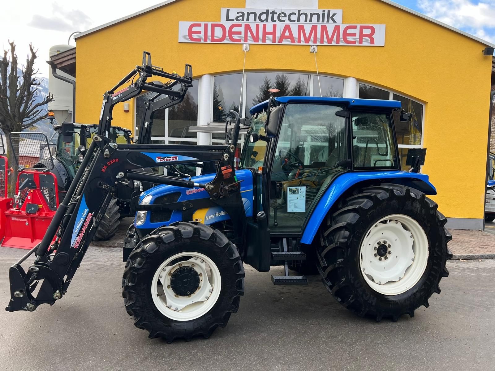 Traktor типа New Holland TL 90, Gebrauchtmaschine в Burgkirchen (Фотография 10)