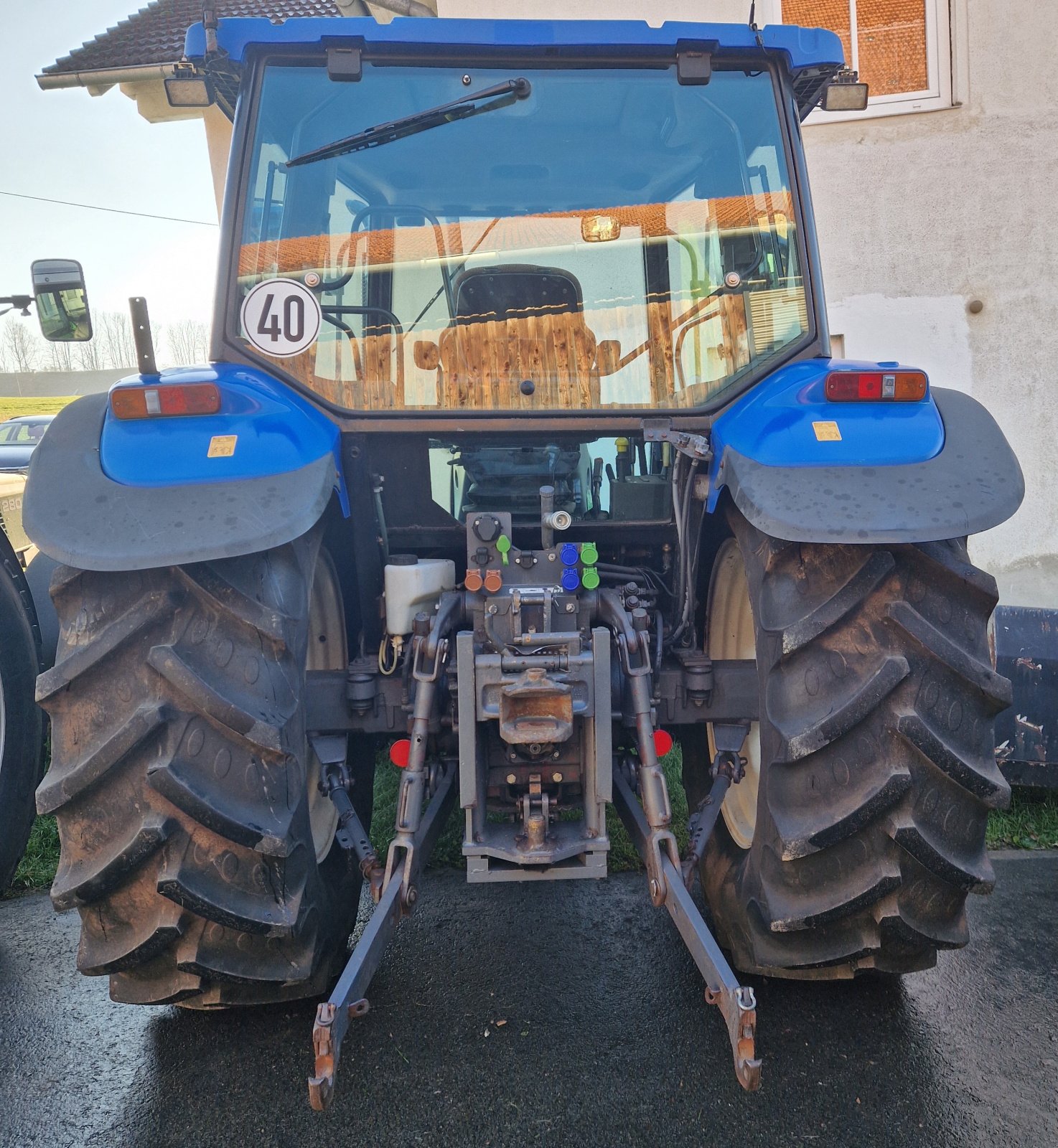 Traktor от тип New Holland TL 90, Gebrauchtmaschine в Neureichenau (Снимка 4)