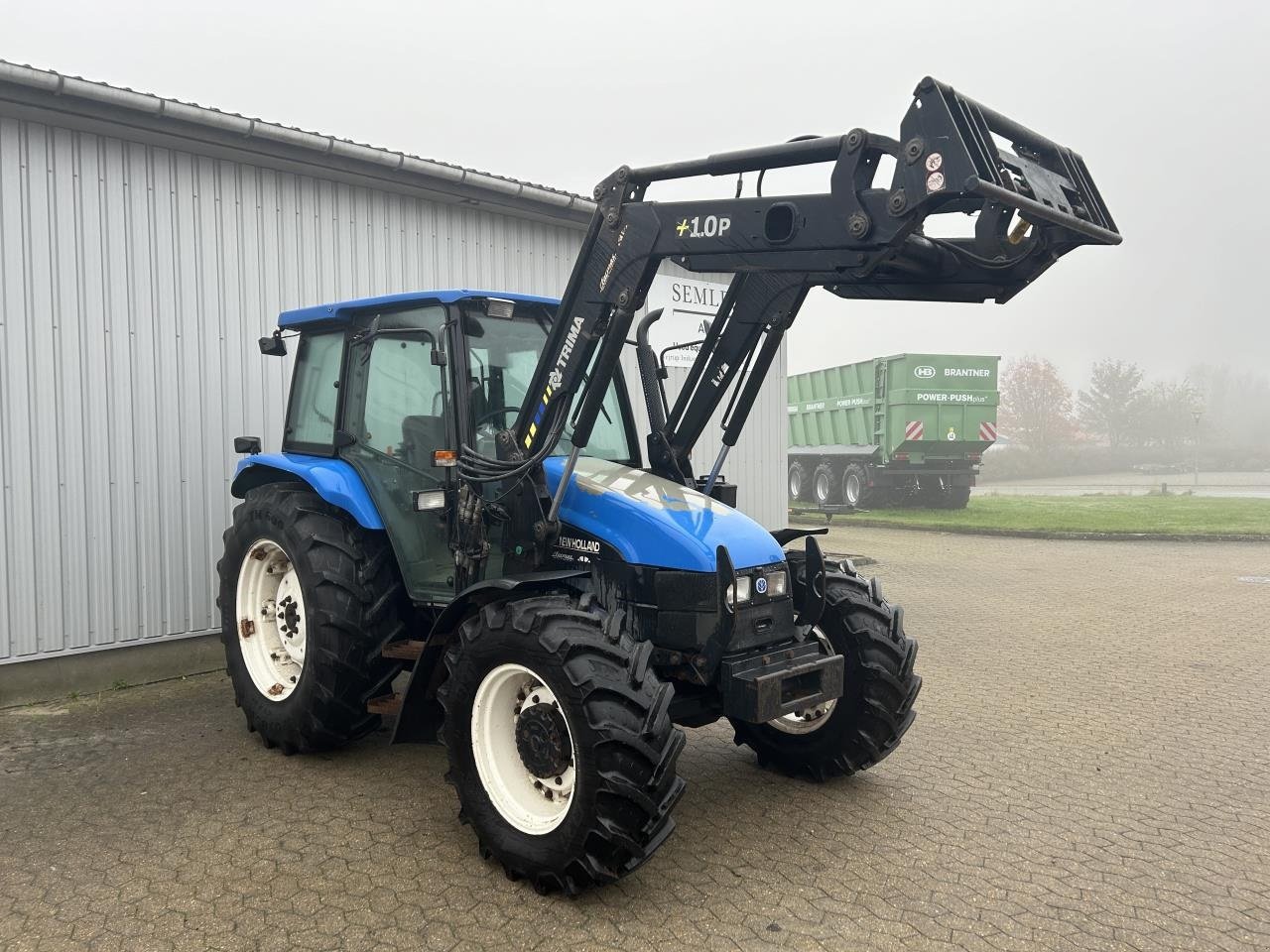 Traktor van het type New Holland TL 90, Gebrauchtmaschine in Bramming (Foto 8)