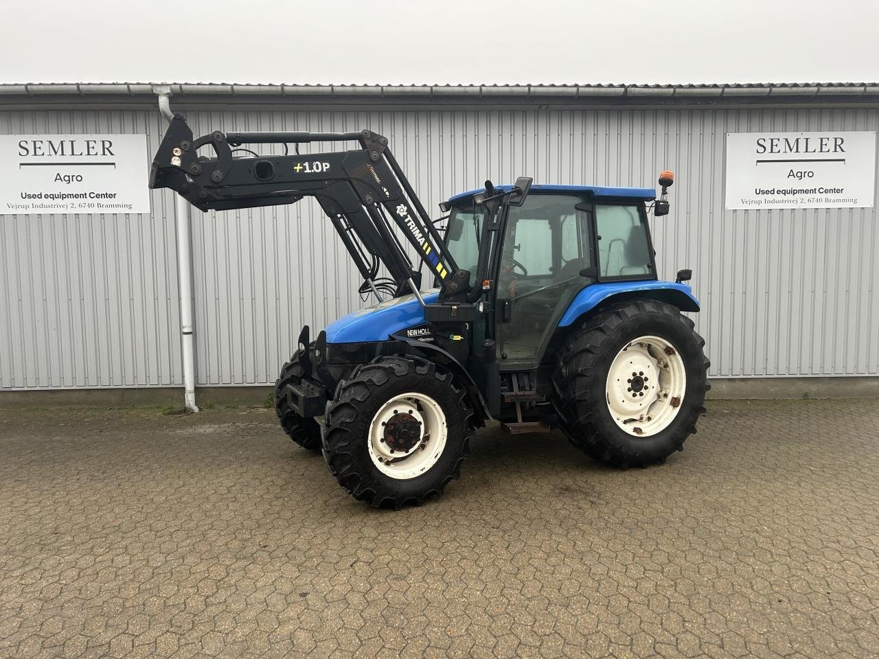 Traktor van het type New Holland TL 90, Gebrauchtmaschine in Bramming (Foto 1)