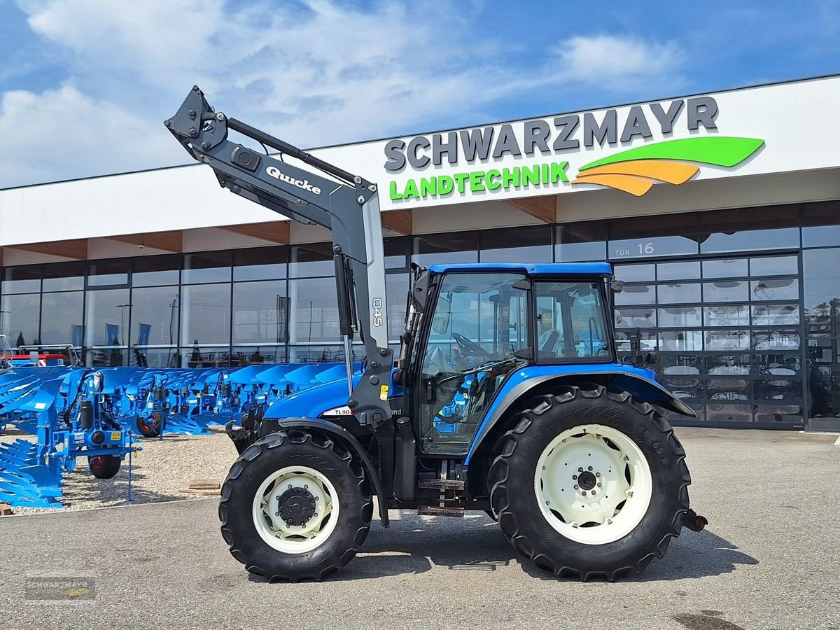 Traktor van het type New Holland TL90 (4WD), Gebrauchtmaschine in Gampern (Foto 7)