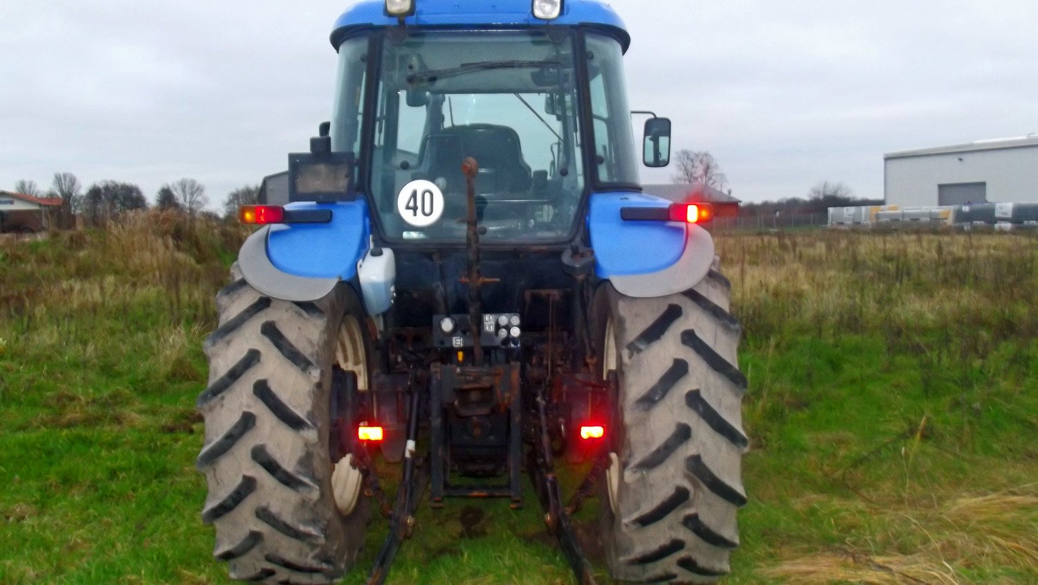 Traktor typu New Holland TL90+ Frontlader, Gebrauchtmaschine w Mittelsdorf (Zdjęcie 3)