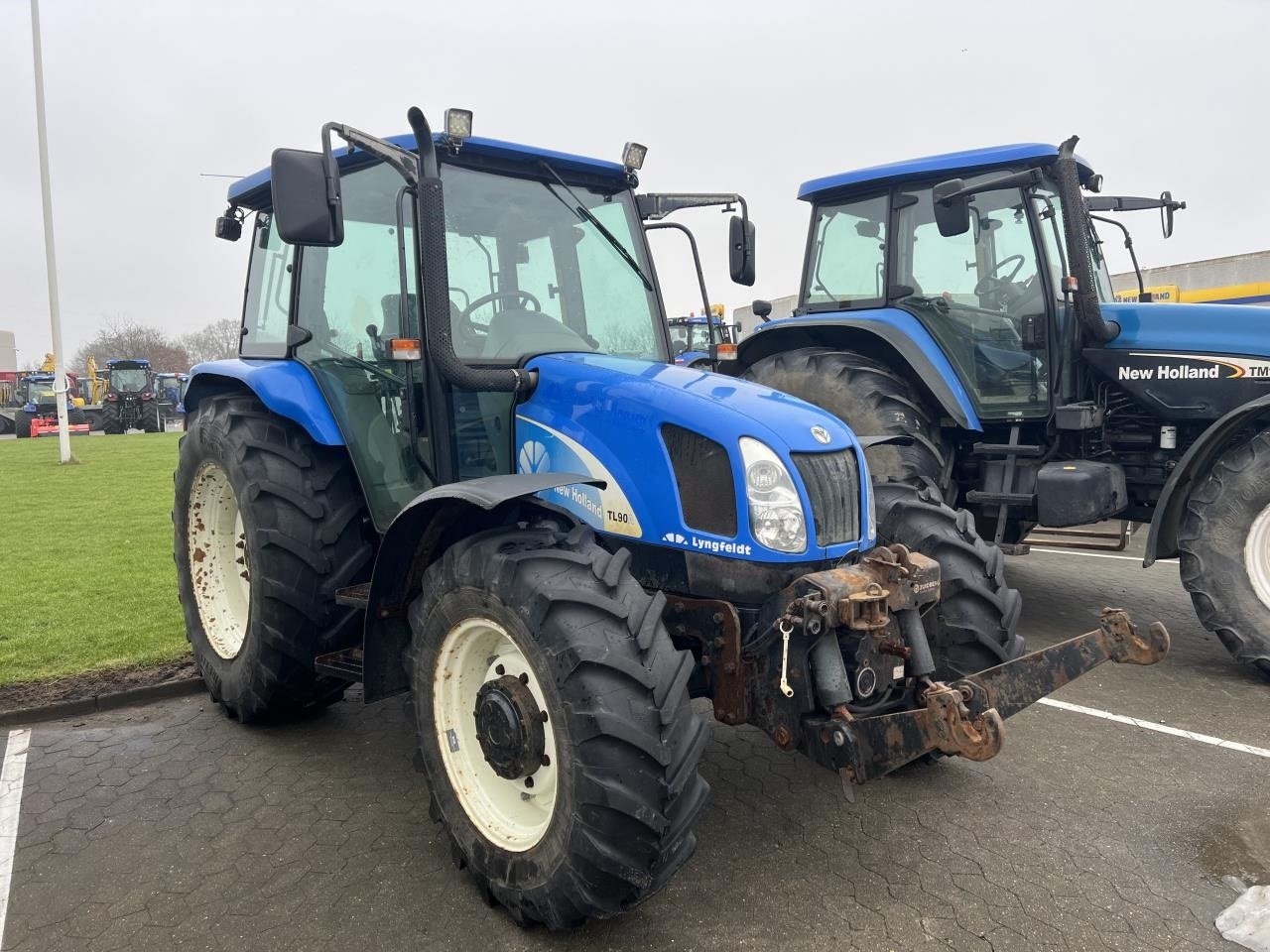 Traktor des Typs New Holland TL90A, Gebrauchtmaschine in Hadsten (Bild 2)