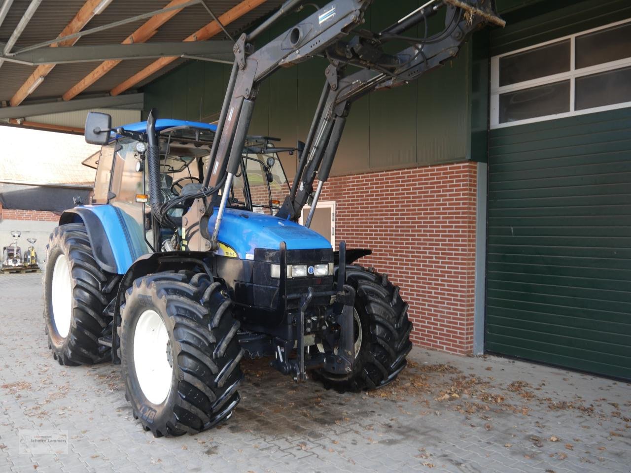 Traktor от тип New Holland TM 140 Range Command Frontlader, Gebrauchtmaschine в Borken (Снимка 2)