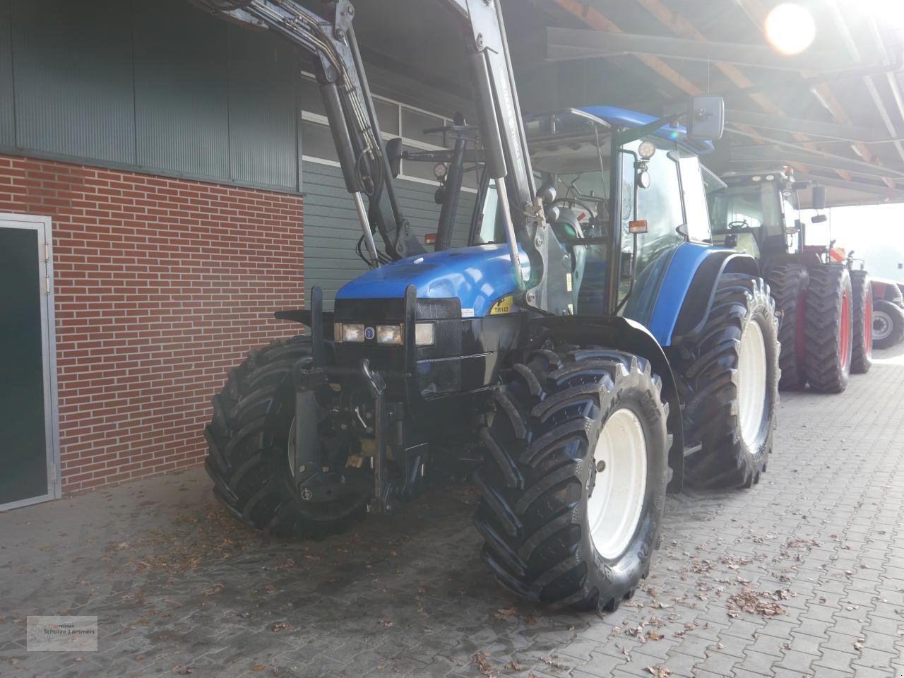 Traktor tip New Holland TM 140 Range Command Frontlader, Gebrauchtmaschine in Borken (Poză 3)