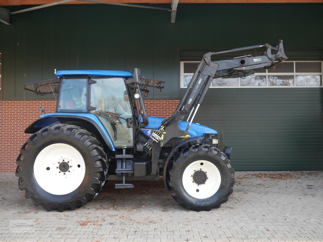 Traktor typu New Holland TM 140 Range Command Frontlader, Gebrauchtmaschine w Borken (Zdjęcie 4)