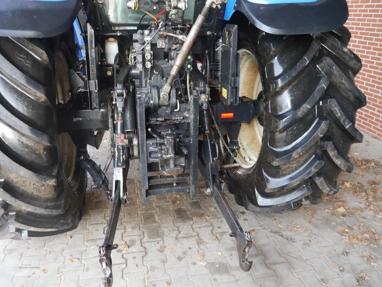 Traktor typu New Holland TM 140 Range Command Frontlader, Gebrauchtmaschine w Borken (Zdjęcie 9)