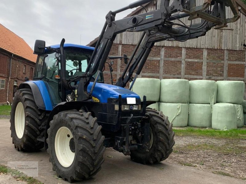 Traktor van het type New Holland TM 140, Gebrauchtmaschine in Borken