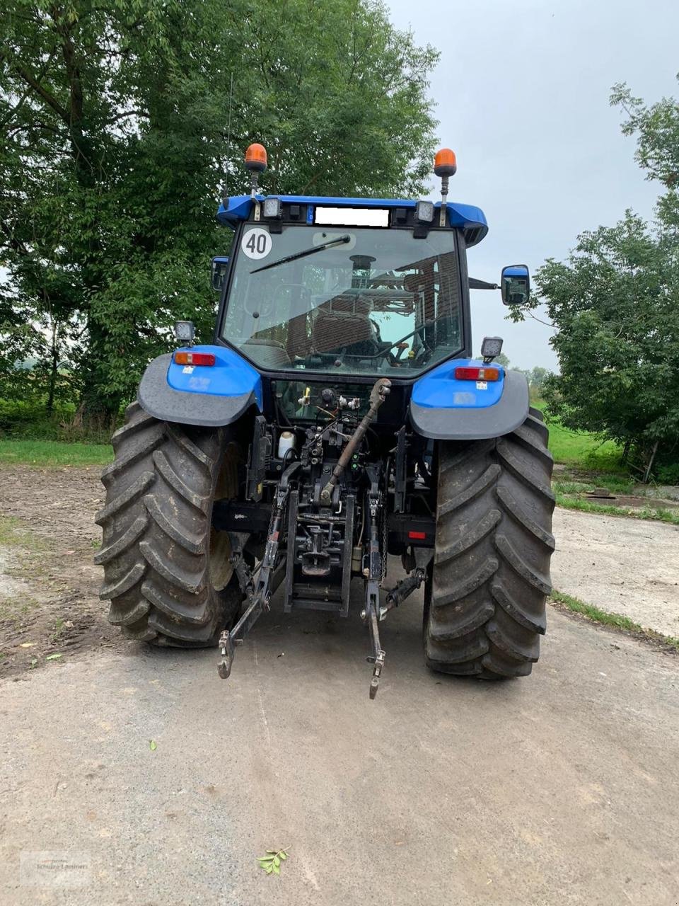 Traktor van het type New Holland TM 140, Gebrauchtmaschine in Borken (Foto 3)