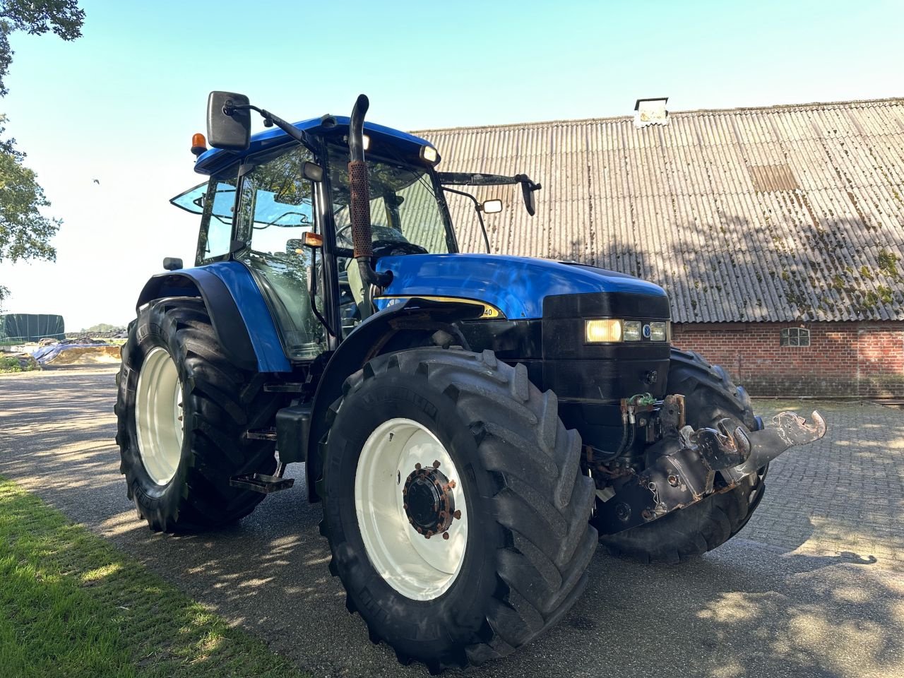 Traktor van het type New Holland TM 140, Gebrauchtmaschine in Rossum (Foto 2)