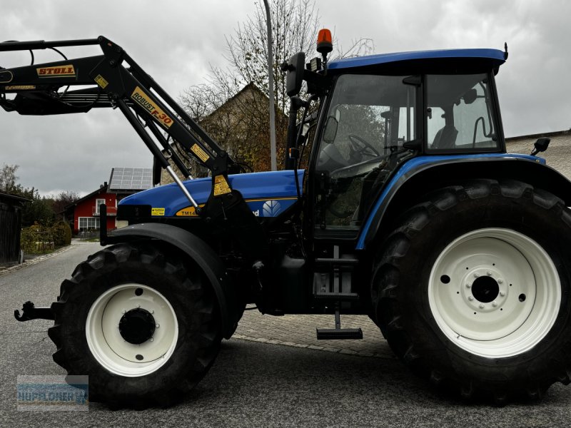 Traktor van het type New Holland TM 140, Gebrauchtmaschine in Vilshofen (Foto 1)