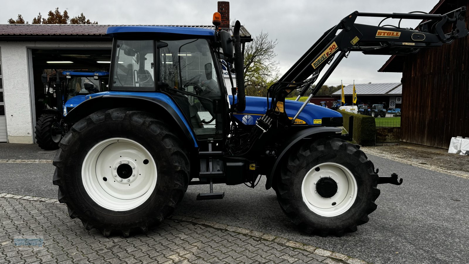 Traktor типа New Holland TM 140, Gebrauchtmaschine в Vilshofen (Фотография 3)