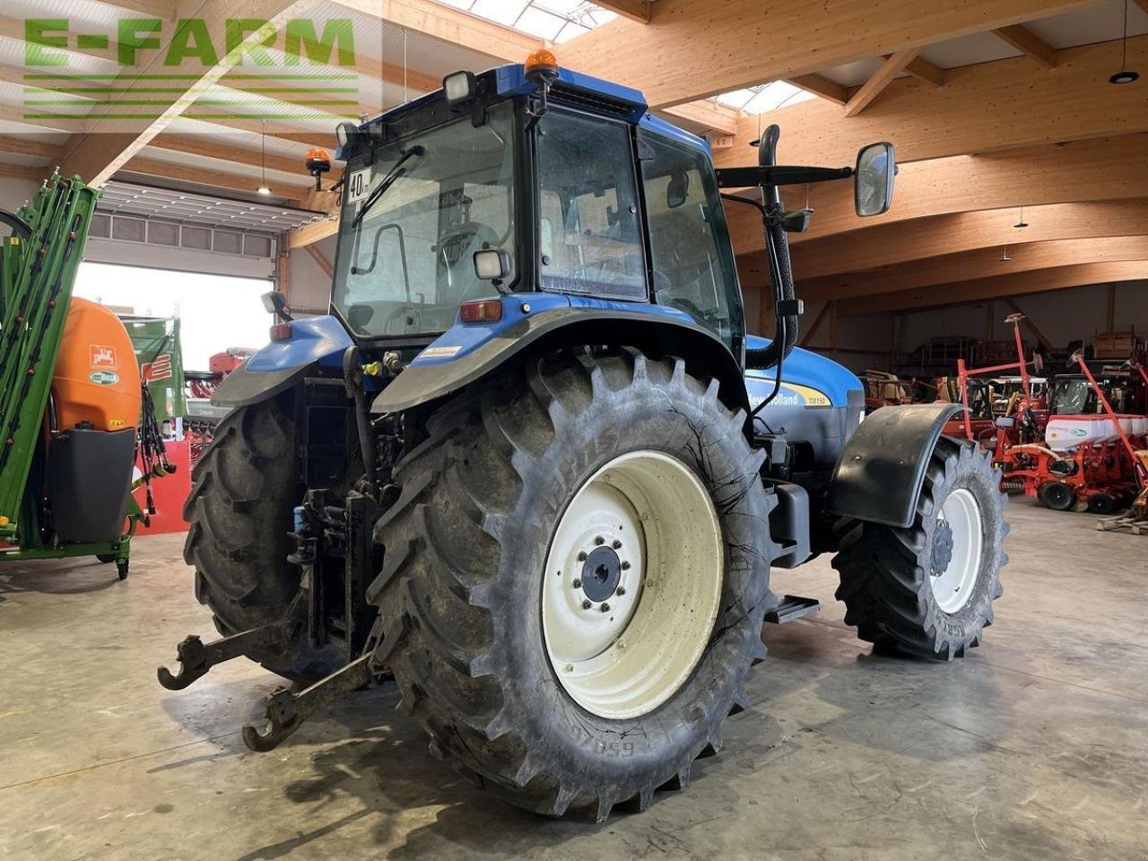 Traktor типа New Holland tm 150, Gebrauchtmaschine в Sierning (Фотография 4)