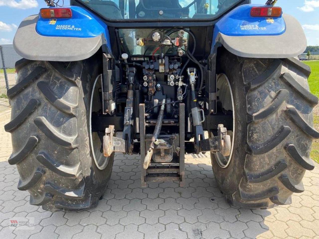 Traktor типа New Holland TM 155, Gebrauchtmaschine в Oyten (Фотография 6)