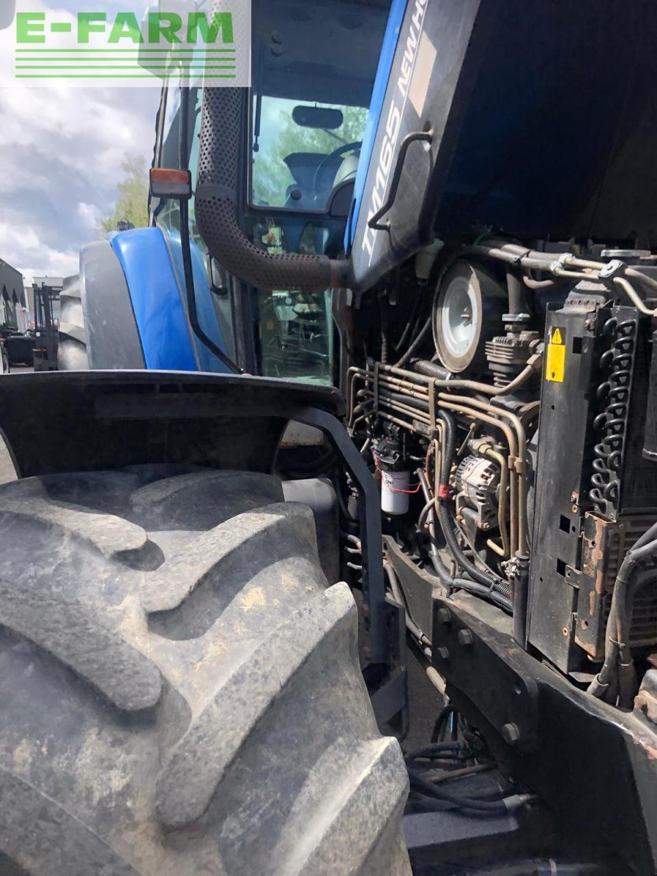 Traktor typu New Holland TM 165, Gebrauchtmaschine w GOTTMADINGEN (Zdjęcie 7)